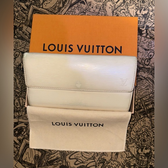 LOUIS VUITTON EPI SARAH LONG SNAP WALLET FULL INCLUSION - Picture 3 of 14